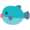 Blowfish emoji on Mozilla